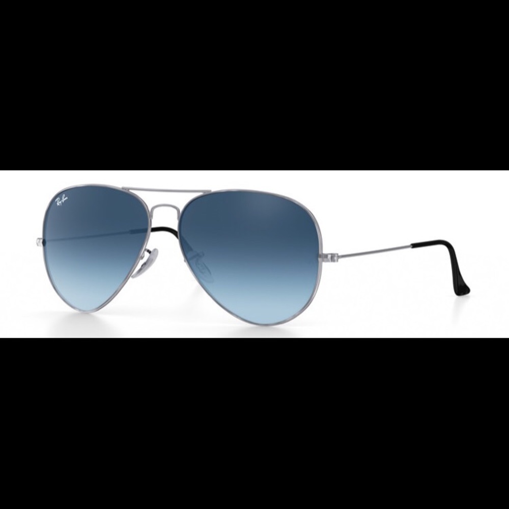 Ray Bans Blue Gradient Sunglasses